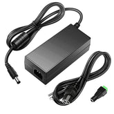 SHNITPWR 24V DC Power Supply 24 Volt 5A 120W Power Adapter 100V~240V AC to DC Converter Transformer 5.5x2.5mm Plug for 5050 3528 LED Strip Light 3D Printer LED Driver CCTV Security System LCD Monitor