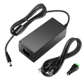 SHNITPWR 24V 3A Power Supply Adapter UL Listed 100V~240V AC to DC 24 Volt 72W 3amp 2.7A 2.5A 2A Converter Transformer with 5.5x2.5mm Plug for LED Lights CCTV Camera LCD Monitor Humidifier DC Motor