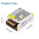 SHNITPWR 12V 5A Switching Power Transformer Adapter AC 110V ~ 220V to DC 12 Volt 5amp 60W 4.5A 4A 3.5A 3A Converter LED Driver for LED Light 3D Printer CCTV Camera