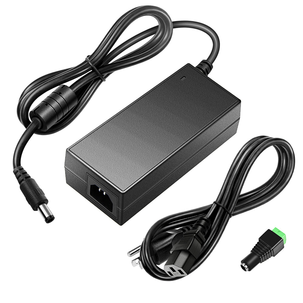 SHNITPWR 24V DC Power Supply 24 Volt 5A 120W Power Adapter 100V~240V AC ...