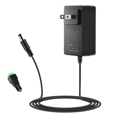 SHNITPWR 12V 2A Power Supply Adapter 100V~240V AC to DC Converter 12 Volt 2000mA 24W Max Transformer with 5.5x2.1mm Tip for CCTV WiFi IP Camera DVD Player, Level VI Energy Efficiency