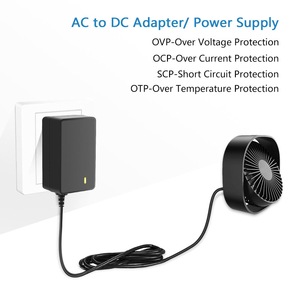 SHNITPWR 5V 2A 10W DC Power Supply Adapter AC/DC Wall Plug Charger AC 100V-240V to DC 5 Volt 2Amp 1A 1.5A Replacement Power Cord USB Type C for Security Camera Baby Monitor Scanner TV Box Raspberry