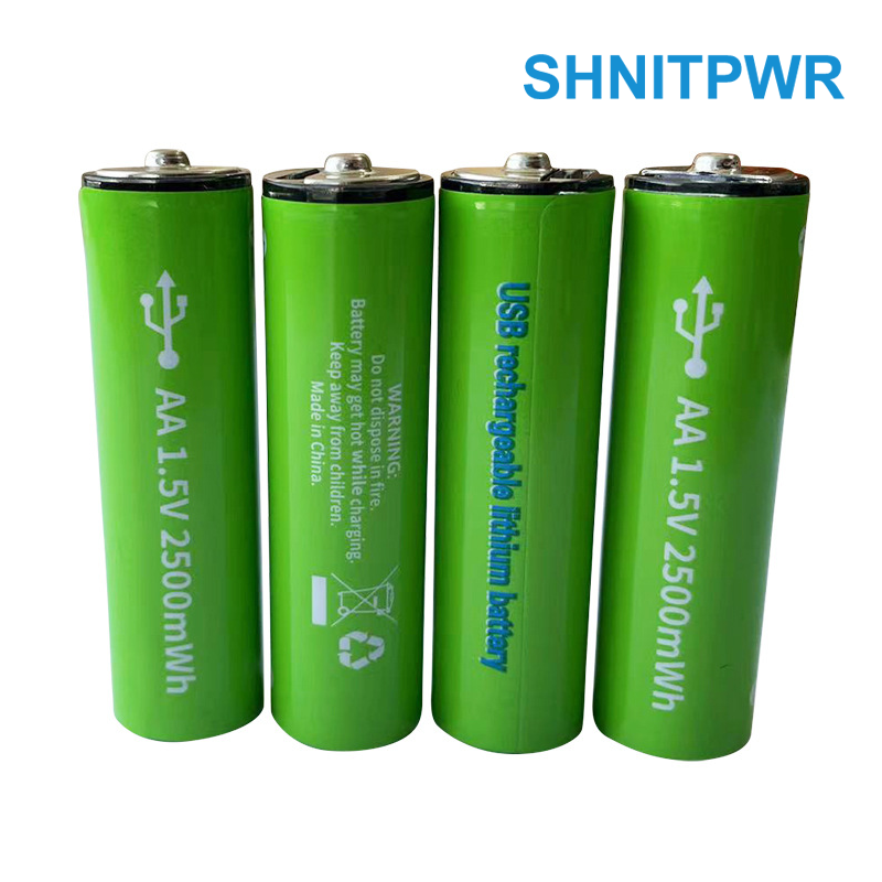 SHNITPWR 16-Count Rechargeable AA NiMH Batteries, 2500 mAh, Recharge up to 1000x Times