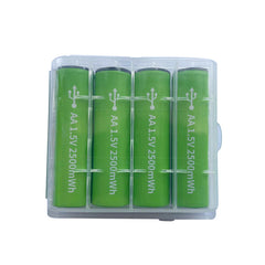 SHNITPWR 16-Count Rechargeable AA NiMH Batteries, 2500 mAh, Recharge up to 1000x Times