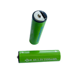 SHNITPWR 16-Count Rechargeable AA NiMH Batteries, 2500 mAh, Recharge up to 1000x Times