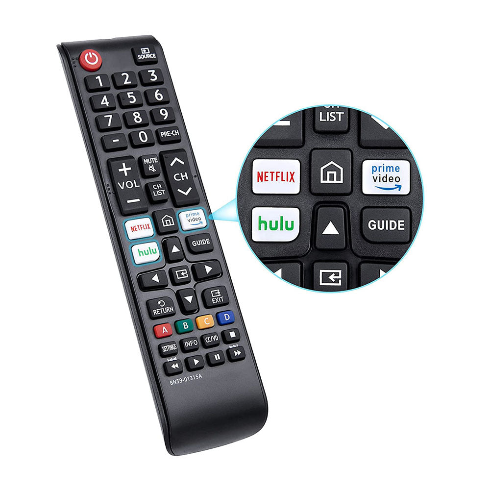 SHNITPWR Universal Remote Control for All Samsung TV Remote Compatible All Samsung LCD LED HDTV 3D Smart TVs Models