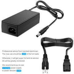 SHNITPWR 12V DC Power Supply 8A 96W AC to DC Converter Adapter Transformer LED Driver AC 100V~240V Input with 5.5x2.5mm Plug for 5050 3528 LED Strip Light 3D Printer CCTV Security System LCD Monitor